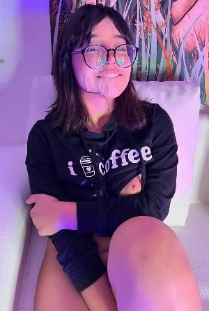 Who Is She? Slutty Girl With Glasses And Facial 3