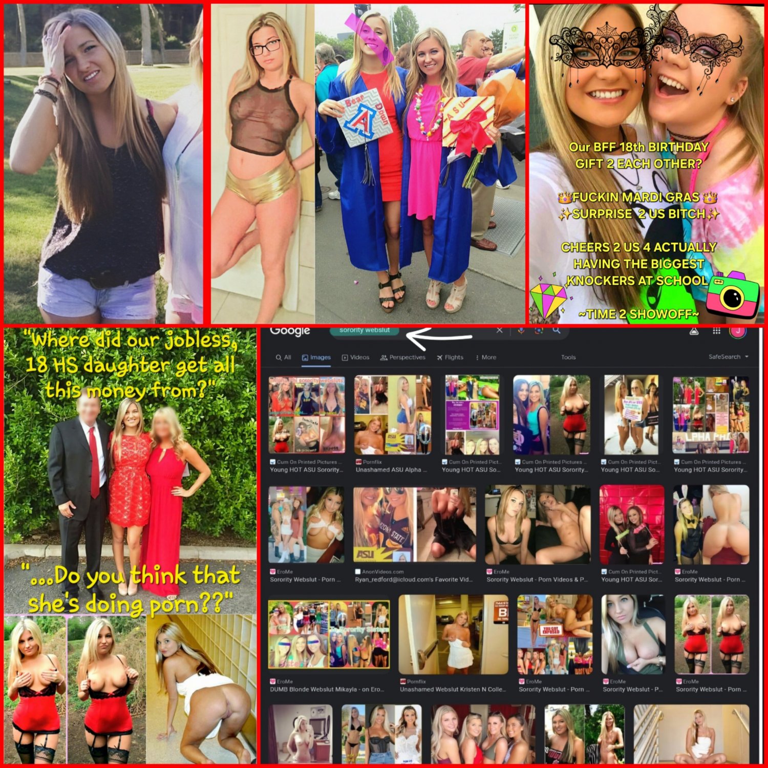 HONEY 18yo Blondes Playgirl LIEBT es, Fremde in der Stadt zu blinken 27