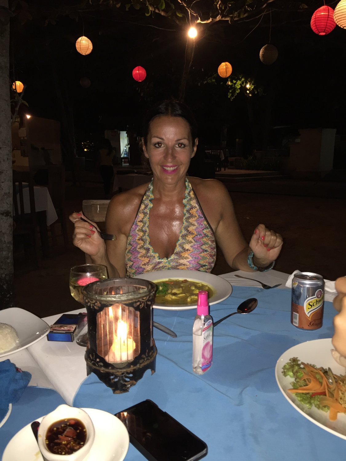 Yummy Mature Dark-haired poses 11