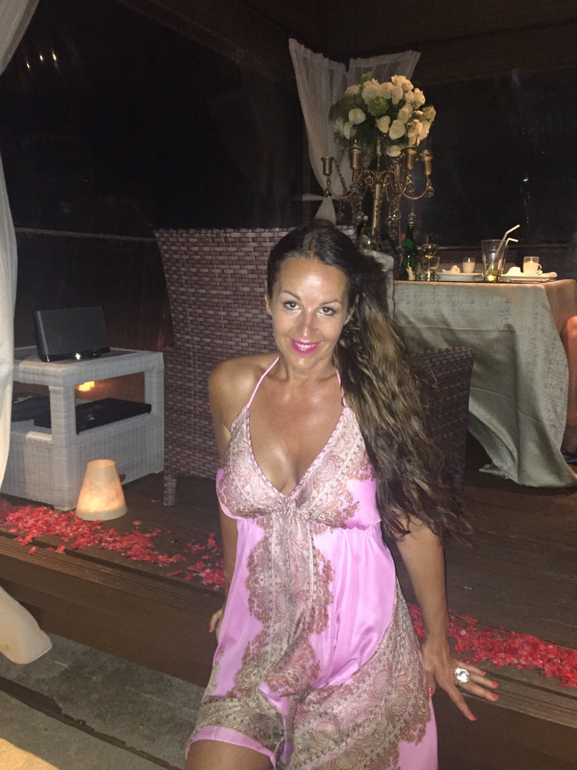 Yummy Mature Dark-haired poses 23