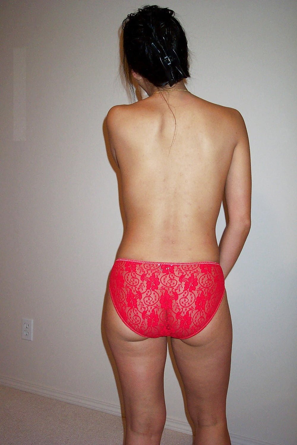 Moglie cinese ridicola nuda Foto 36