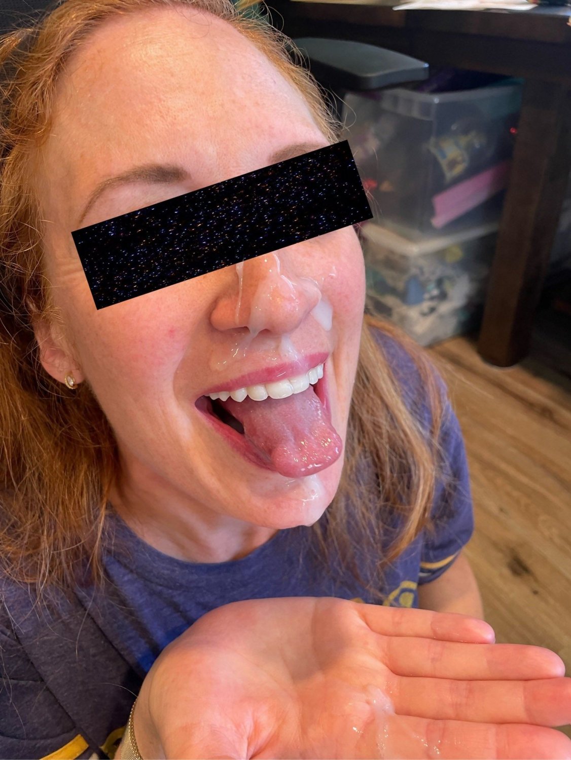 Ingwer Milf liebt Sperma 6