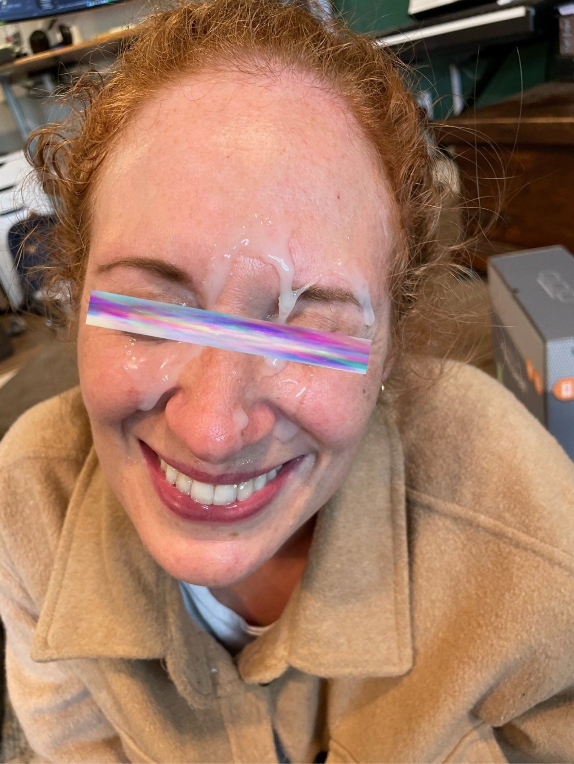 Ingwer Milf liebt Sperma 7