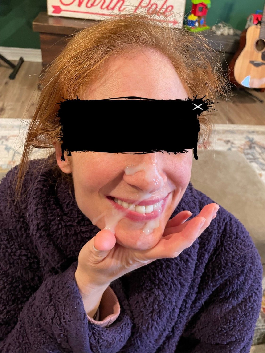 Ingwer Milf liebt Sperma 11