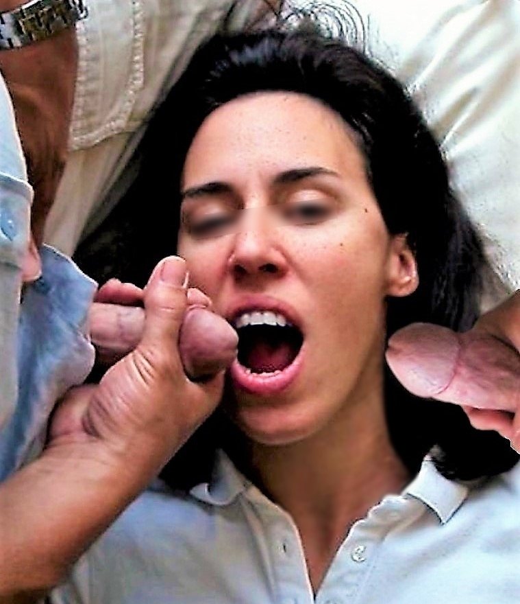 Akt der Liebe Femdom-Göttin Frau lieben es, ihren Mund mit frischem Sperma geladen haben 8