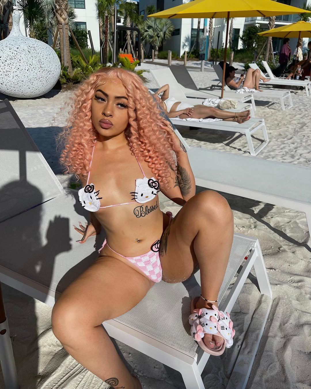 Thots de cheveux roses 26