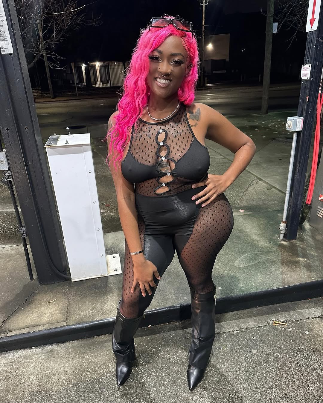 Thots de cheveux roses 28