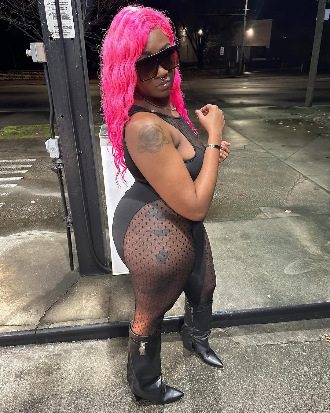 Thots de cheveux roses 29