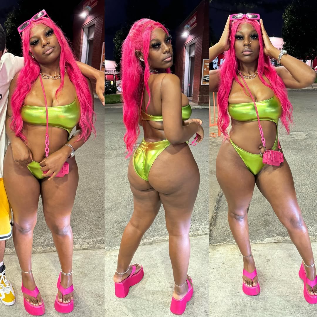 Thots de cheveux roses 35