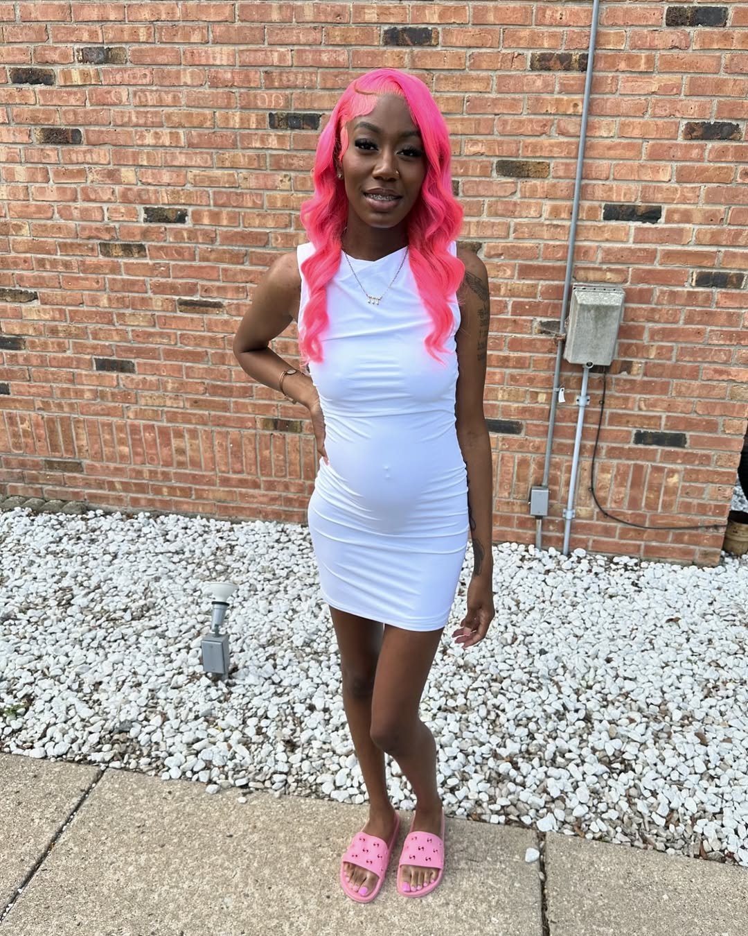 Thots de cheveux roses 46
