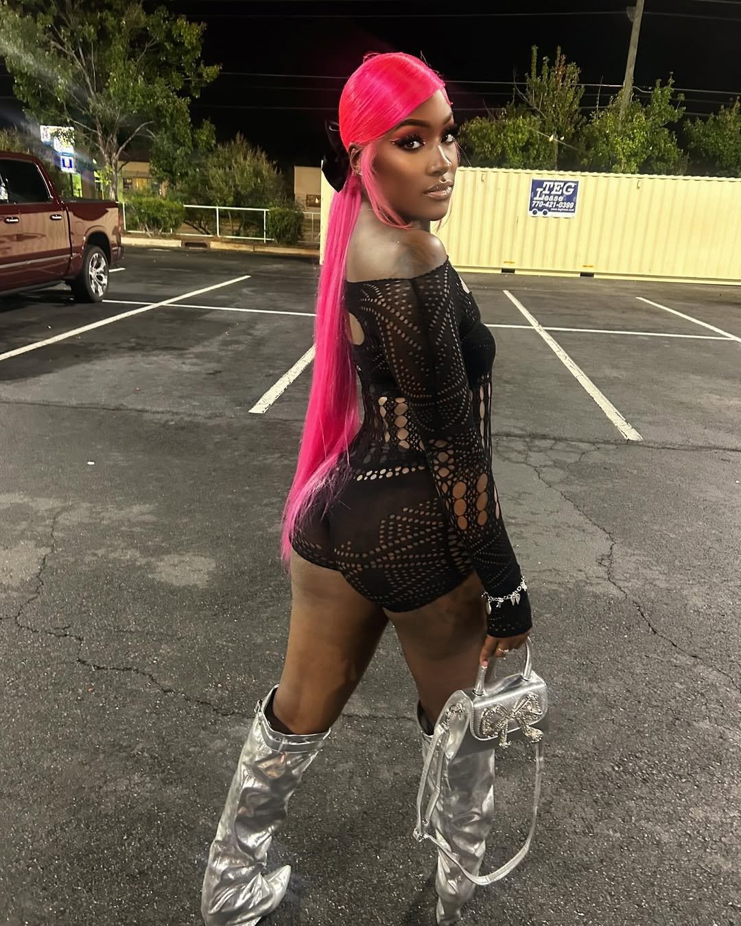 Thots de cheveux roses 60