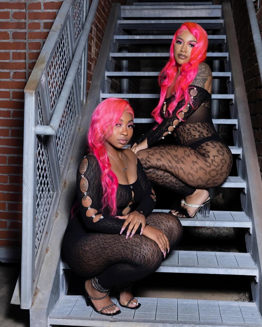 Thots de cheveux roses 66