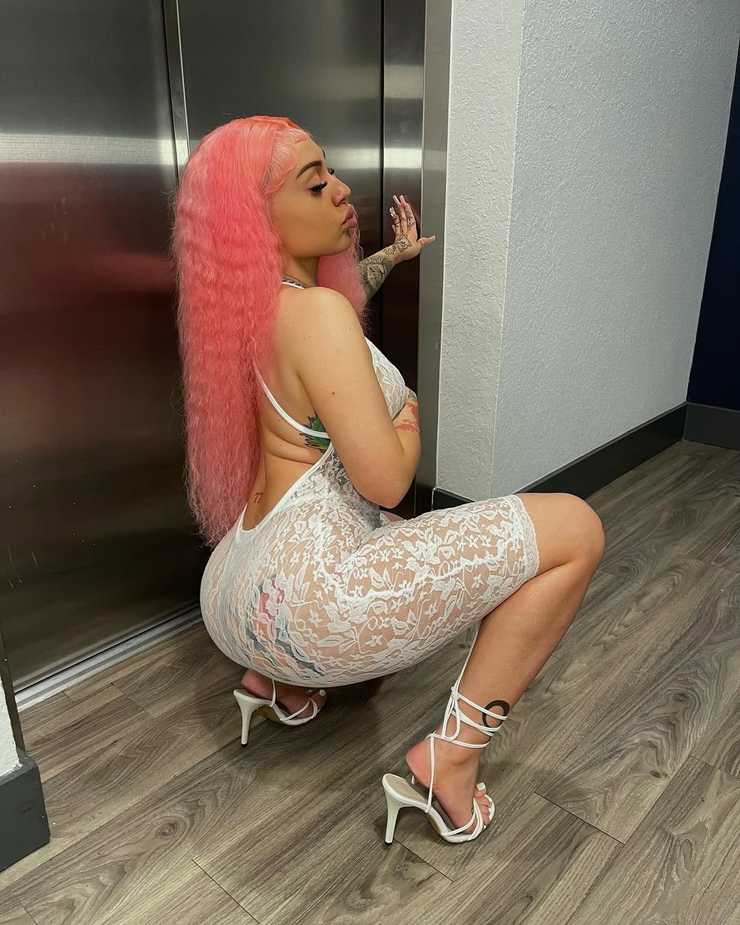 Thots de cheveux roses 79