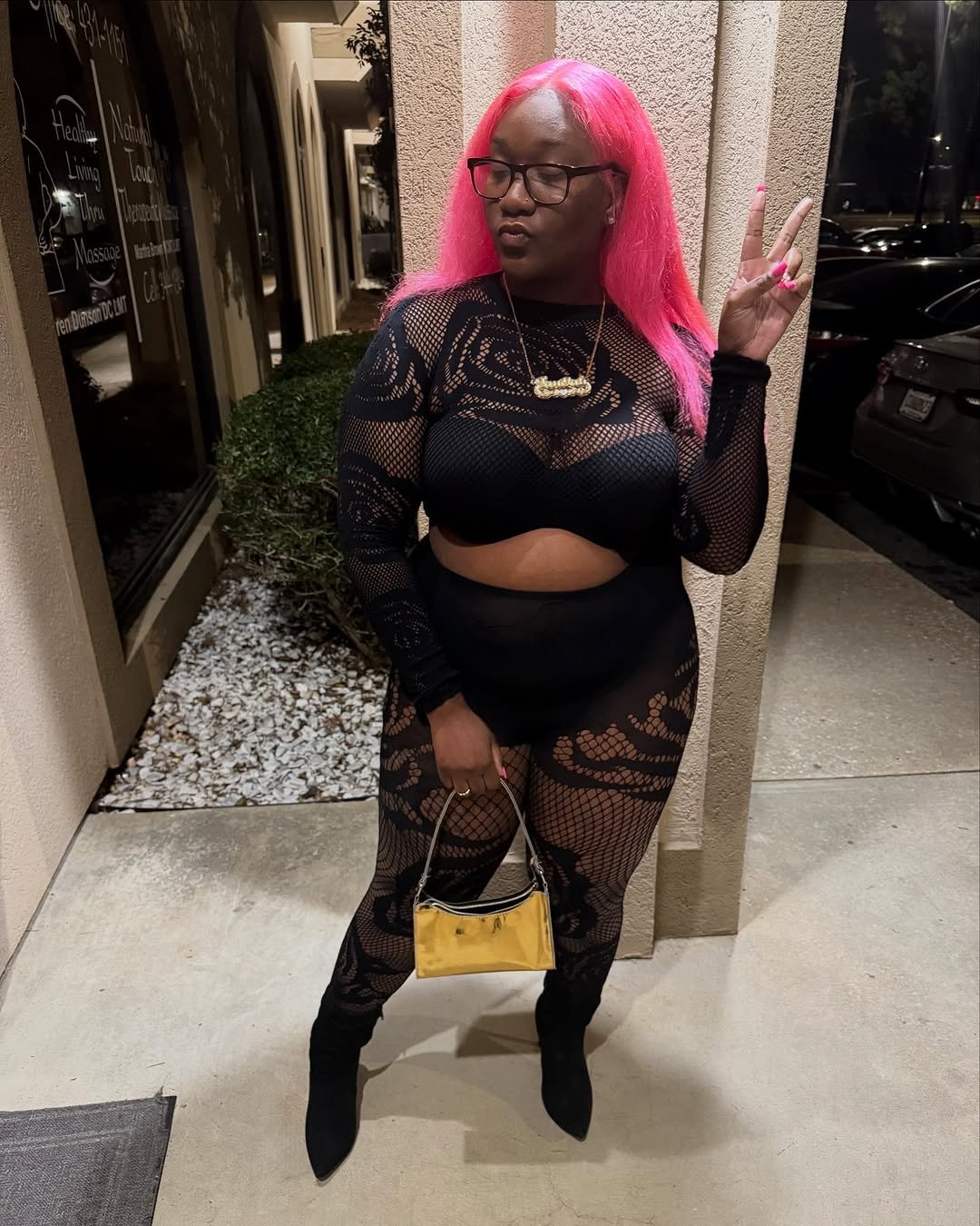 Thots de cheveux roses 88