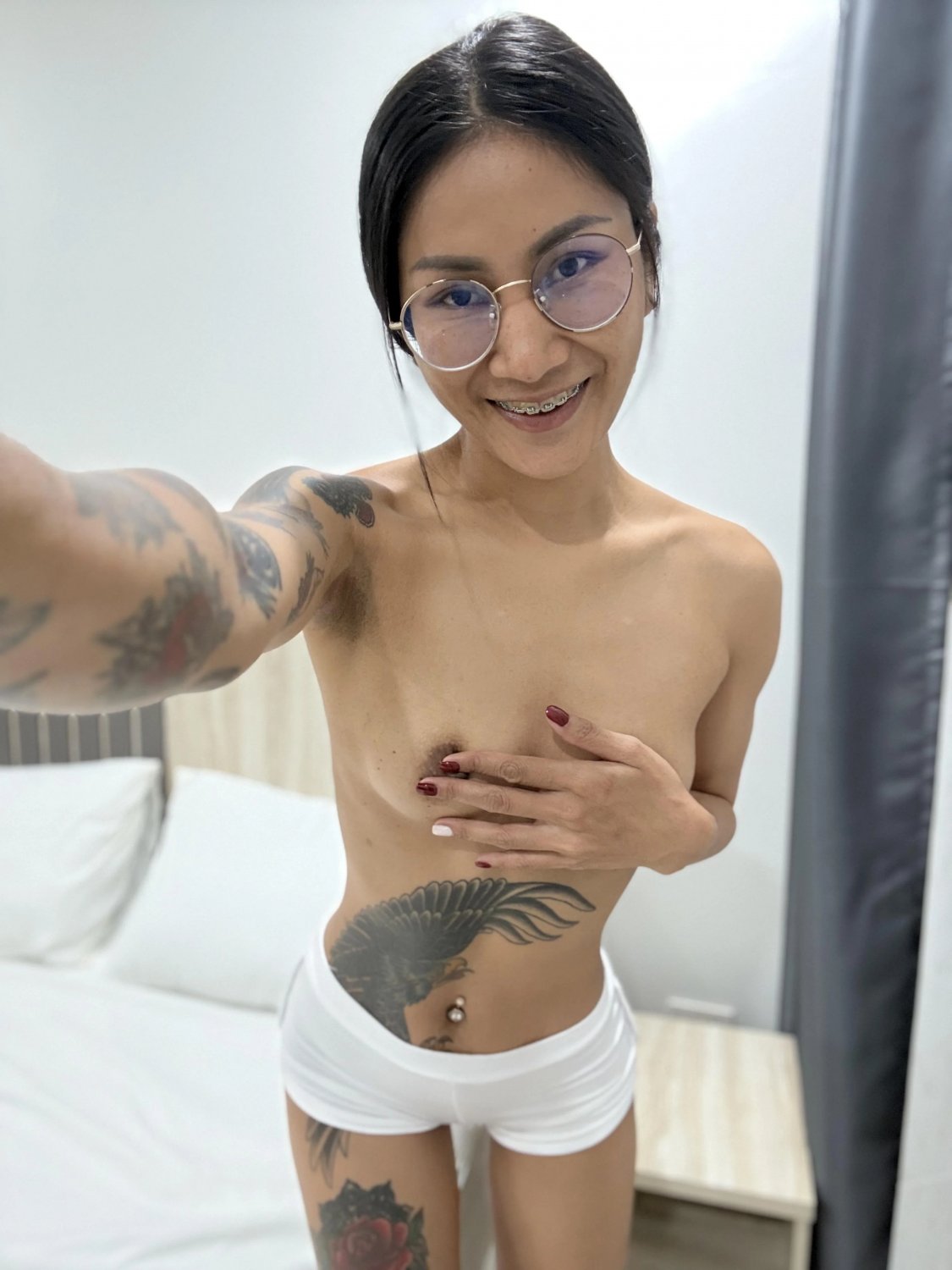Tattooed Asian Beauty Lilalotus Melting Hearts 14