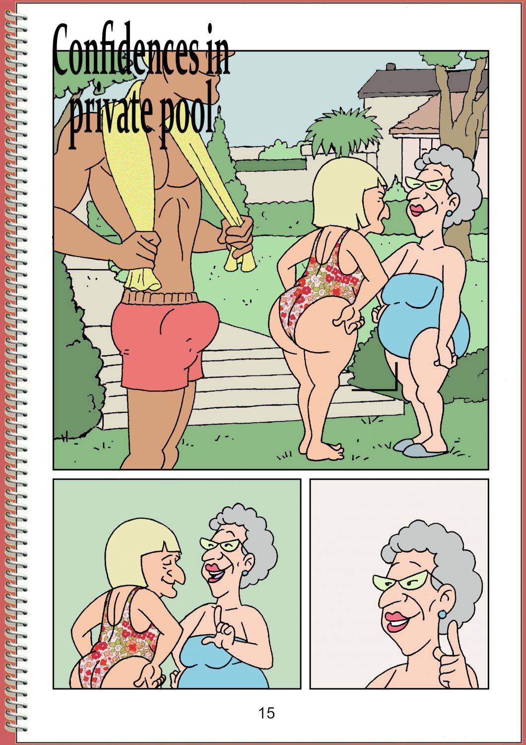 Naughty Granny Sketches You Can't Resist 8