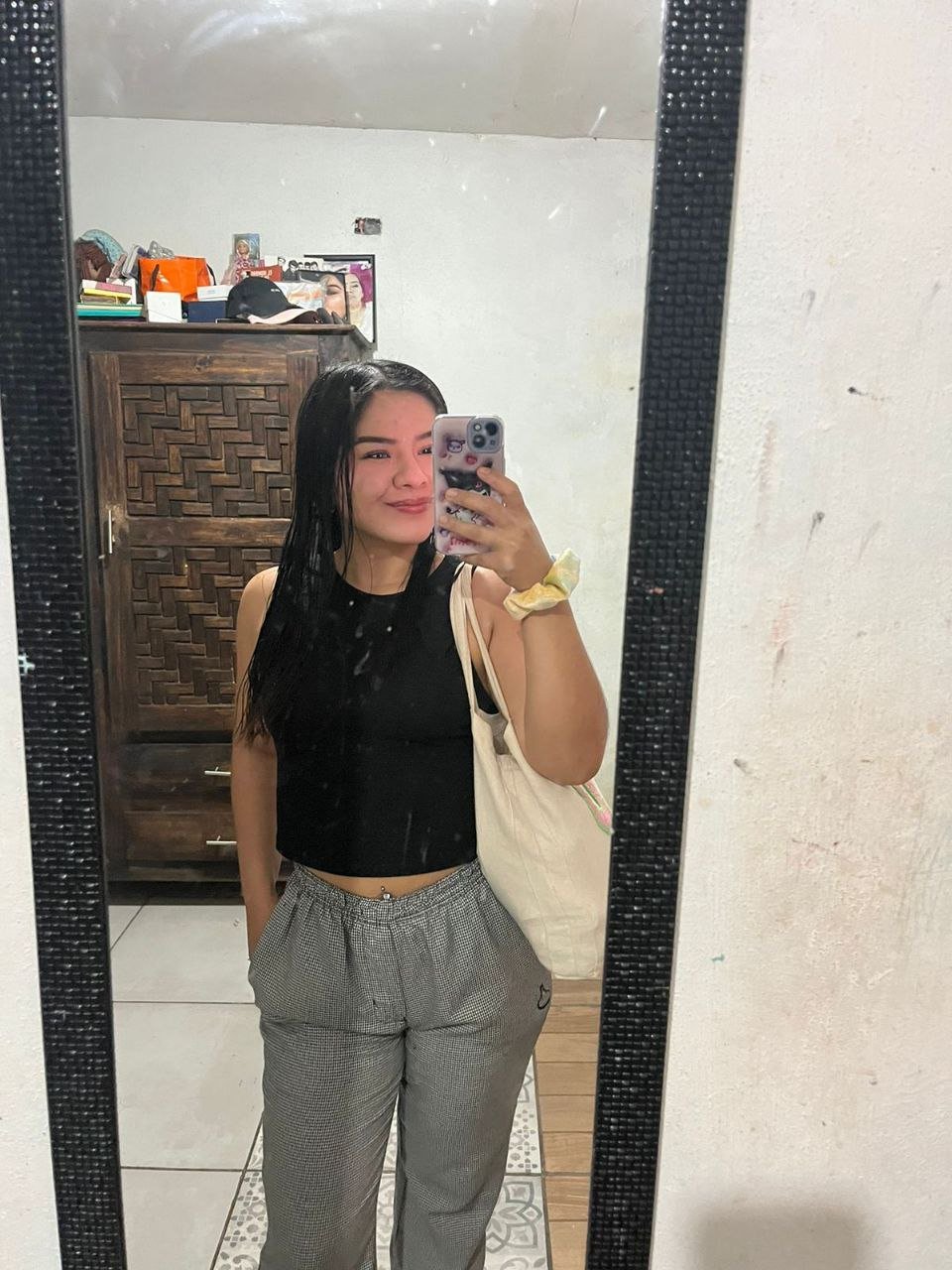 Hot Young Latina Babe Showing Off That Thick Ass 1