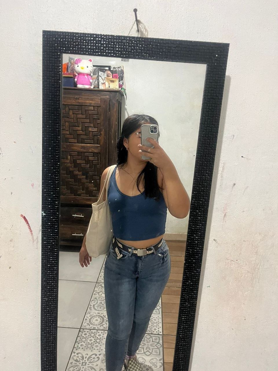 Hot Young Latina Babe Showing Off That Thick Ass 6
