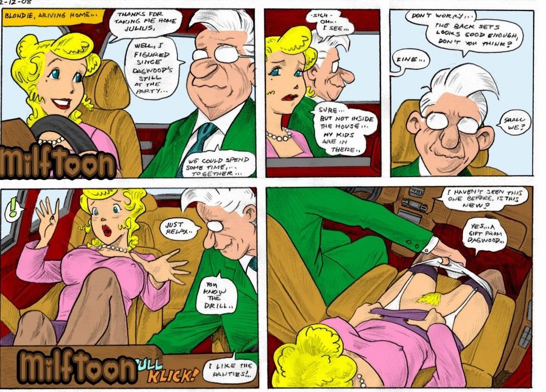 Blondie Bumstead's Wildest Cartoon Fuckfest Revealed 2