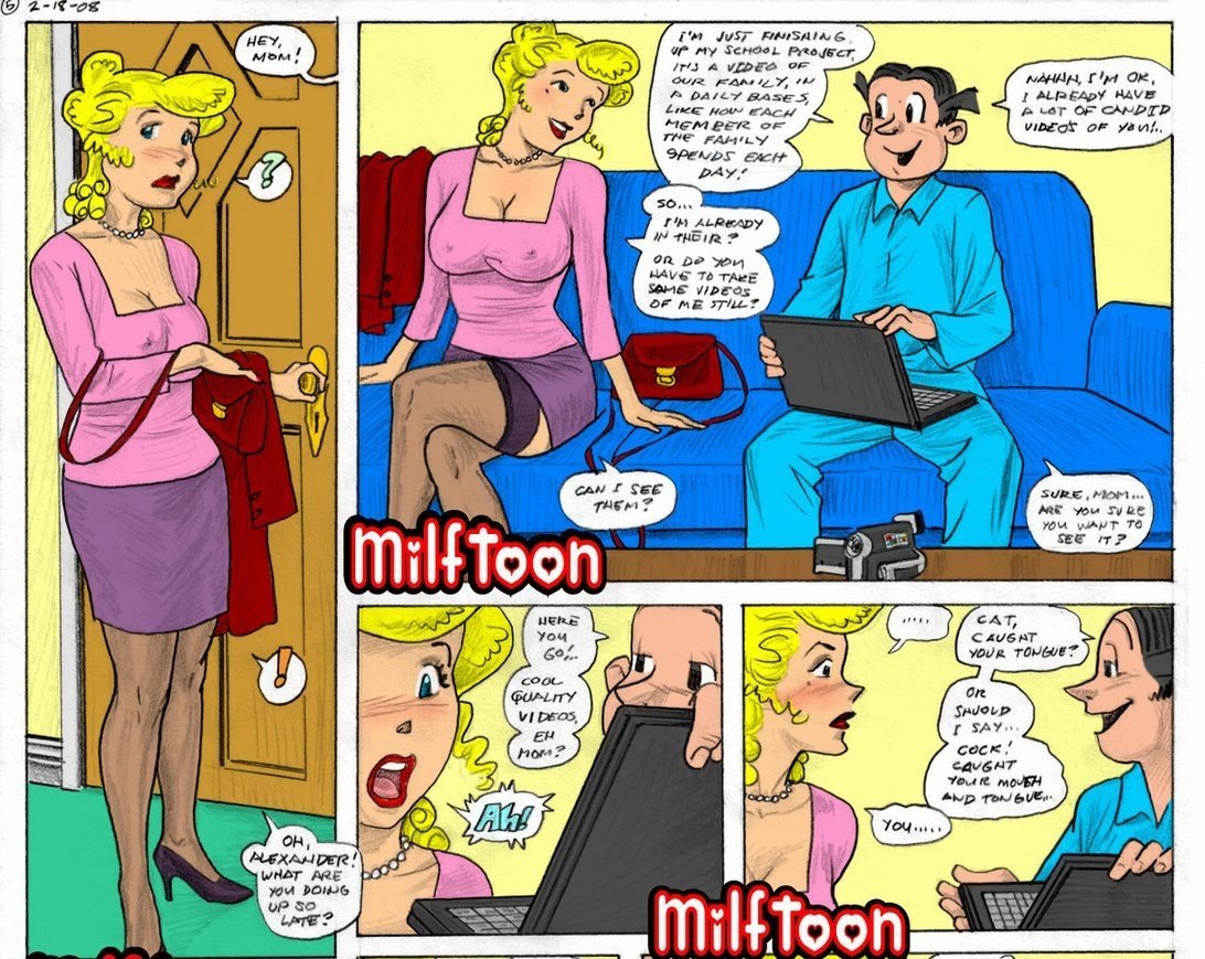 Blondie Bumstead's Wildest Cartoon Fuckfest Revealed 16