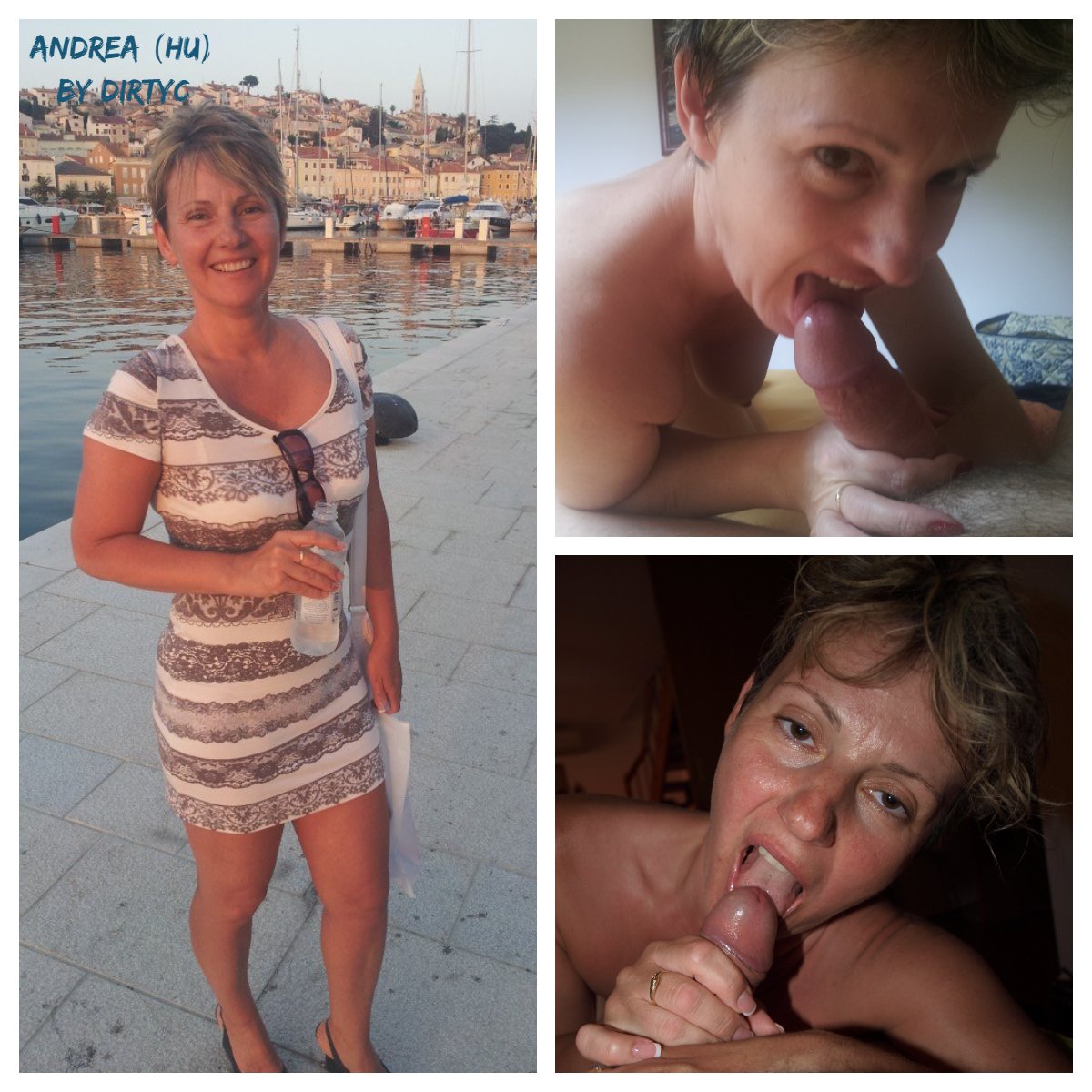 Hungarian Babe Andrea Goes Wild 1