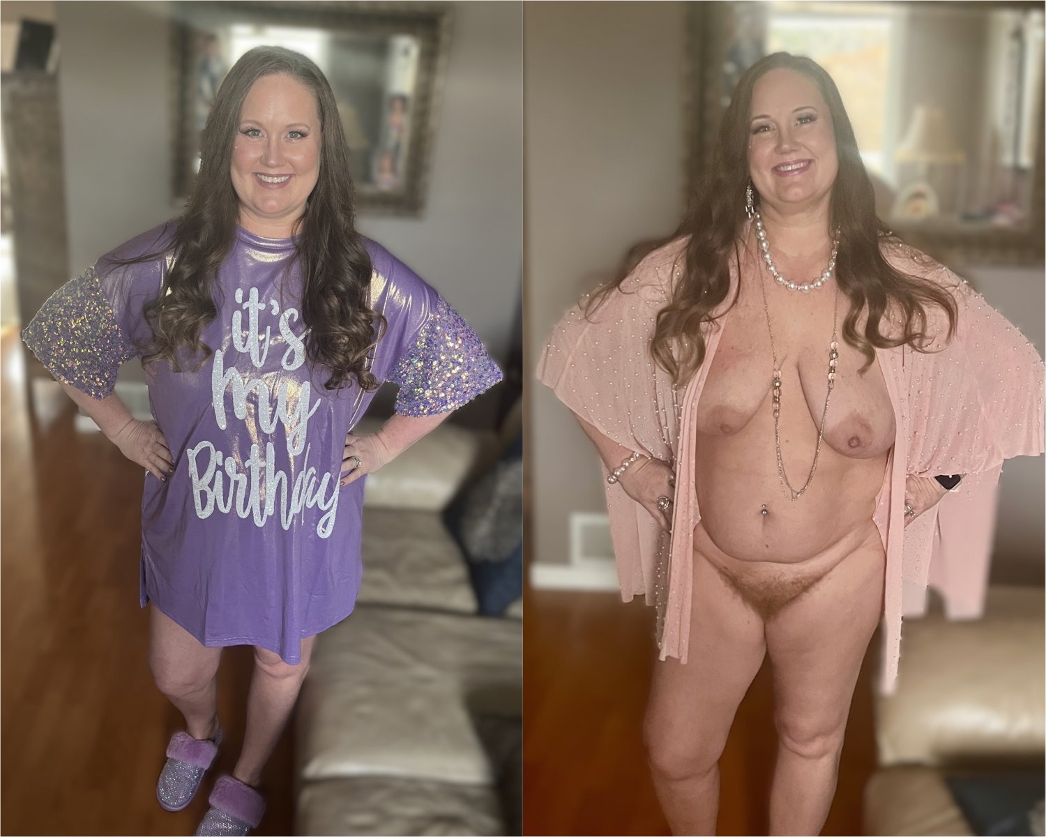 Happy Birthday Mom Hairy BBW Delight 5