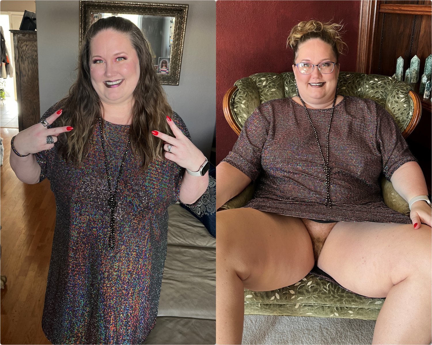 Happy Birthday Mom Hairy BBW Delight 36