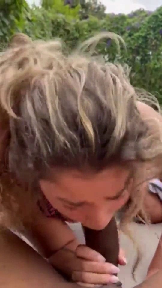 juicy sucks bbc outdoor 2