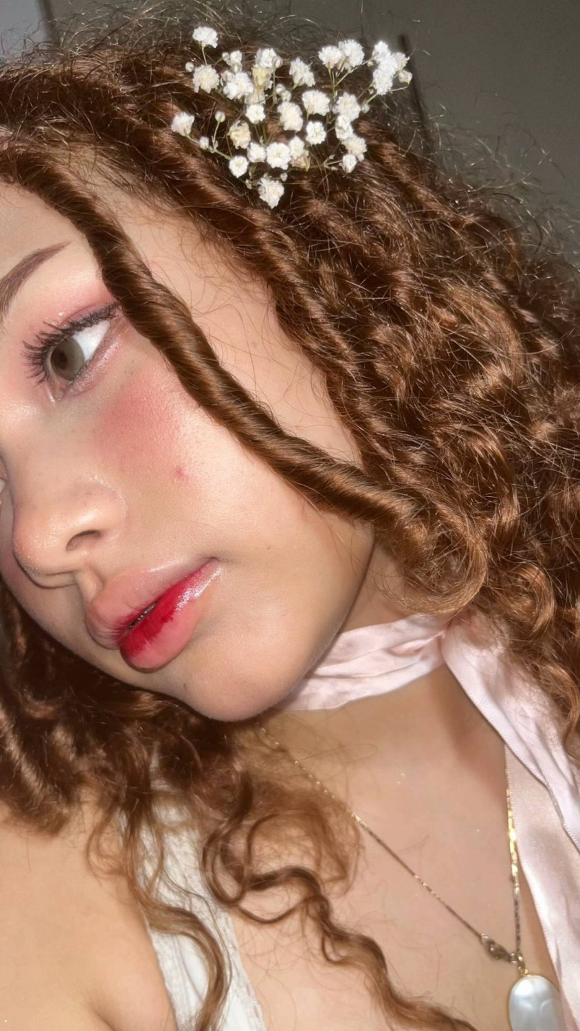 Curly-Haired Redhead Riding Cock Like She Owns It 5