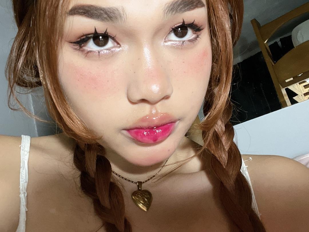 Cute Asian Redhead Snaps Her Tight Little Body For You 8