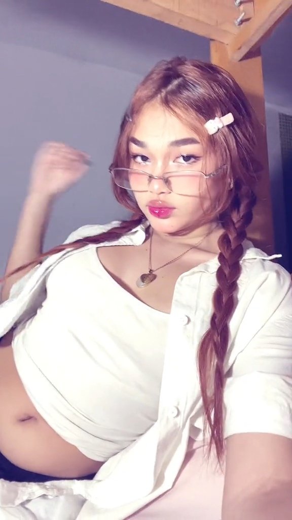 Cute Asian Redhead Snaps Her Tight Little Body For You 15