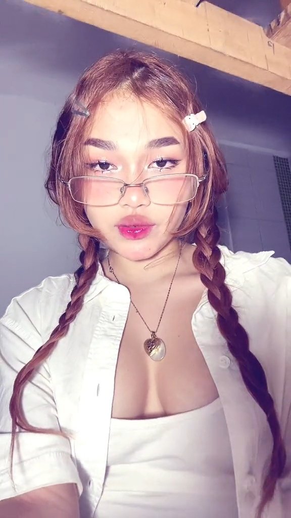 Cute Asian Redhead Snaps Her Tight Little Body For You 19