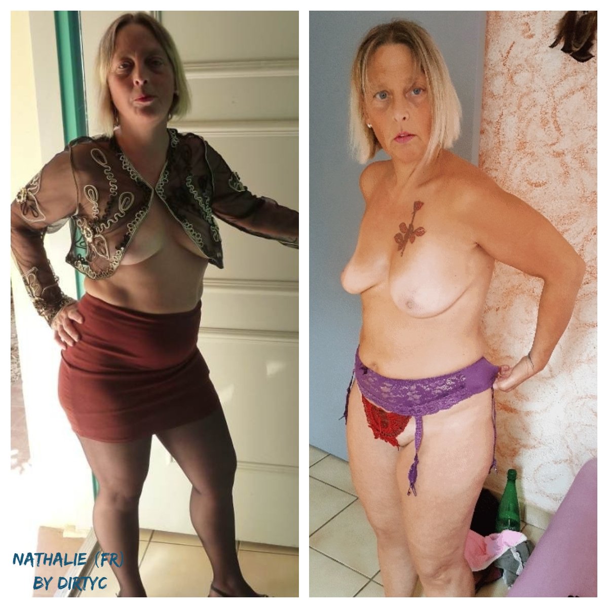 フレンチ・ホー・ナタリー・スプレッズ・ハー・レッグス・ライク・ア・プロ 2