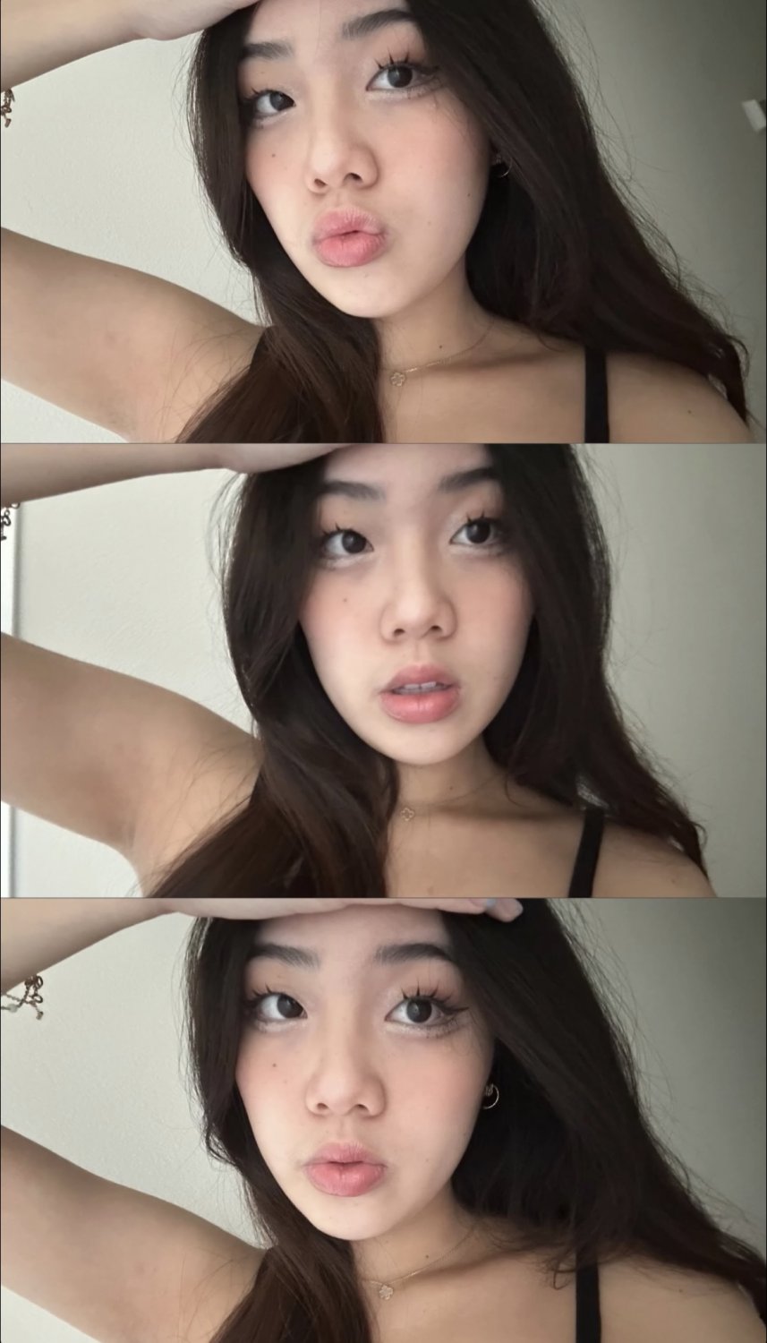 クリーピー・リトル・チャイニーズ・キューティー・ケイリー・イン・フィッシュネッツ・ベッギング・フォア・イット 7