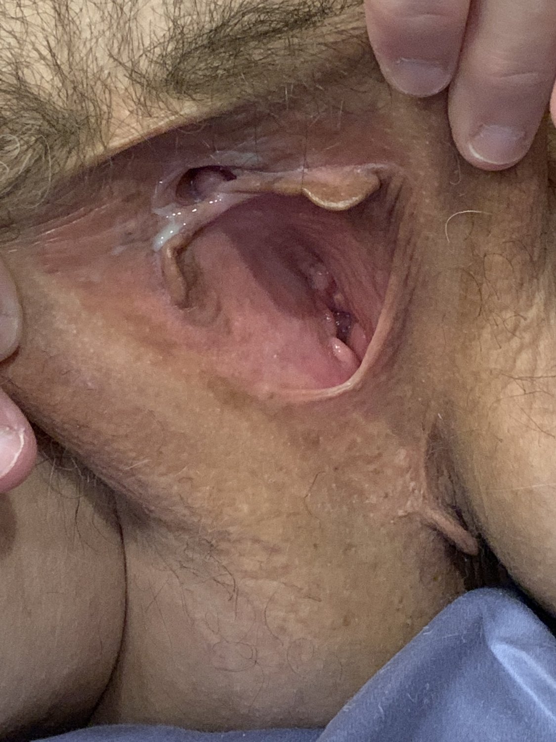This wild granny begs to show off her open cunt 13