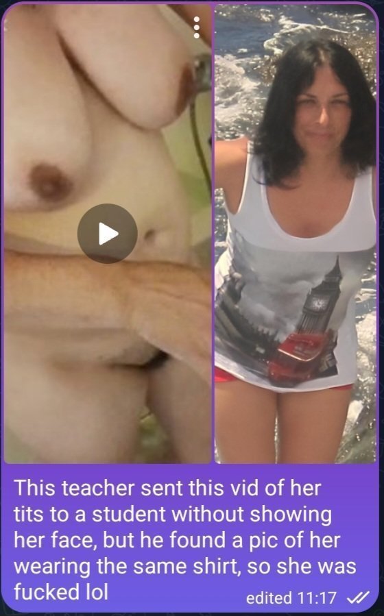 ディス・スニーキー・プロフ・ソウト・シード・ハイド・イット、バット・ハー・シャツ・ビトレイド・ハー 1