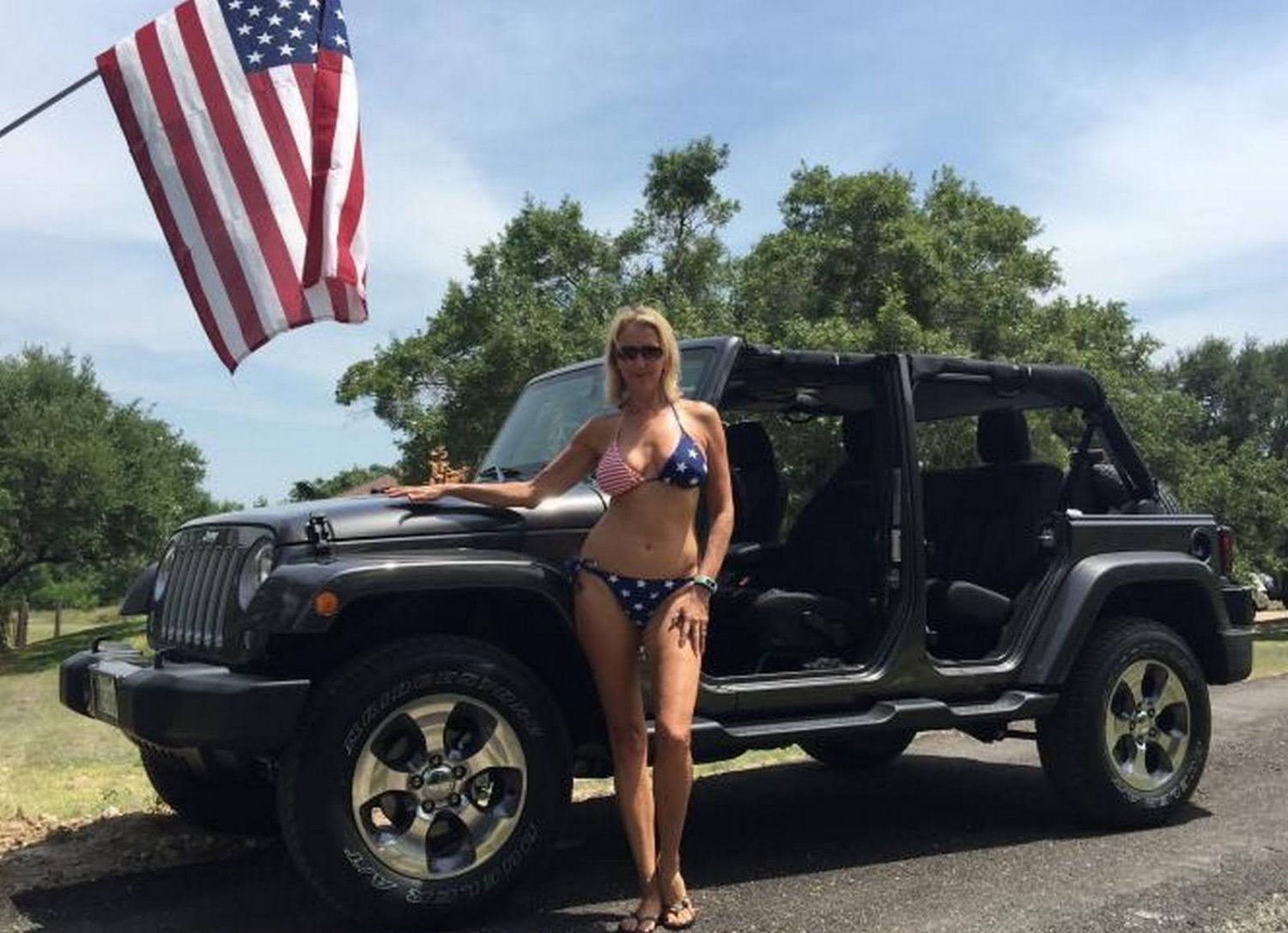 Michigan swinger wife W. wrecked by strangers 43