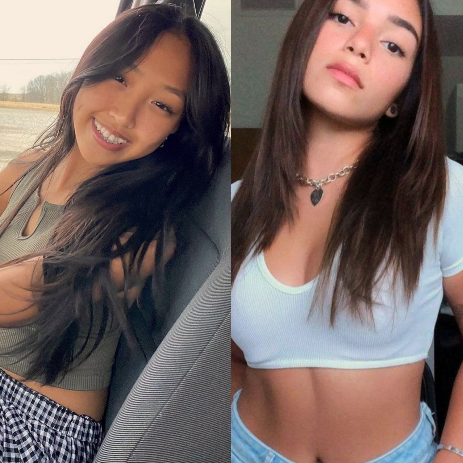 Left or Right: Big Tits Riding Hard for Cum 1