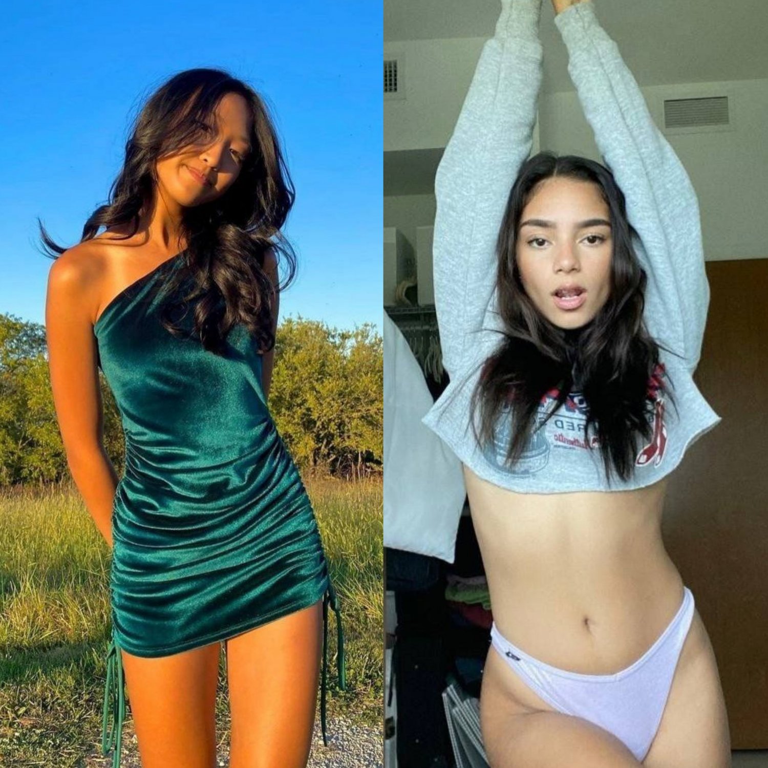 Left or Right: Big Tits Riding Hard for Cum 2