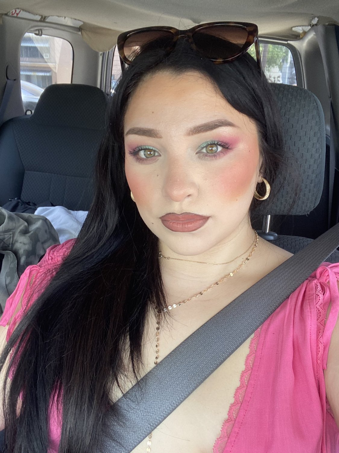 Latina Plays with Pussy, Shoes, Ass, and Tits 18