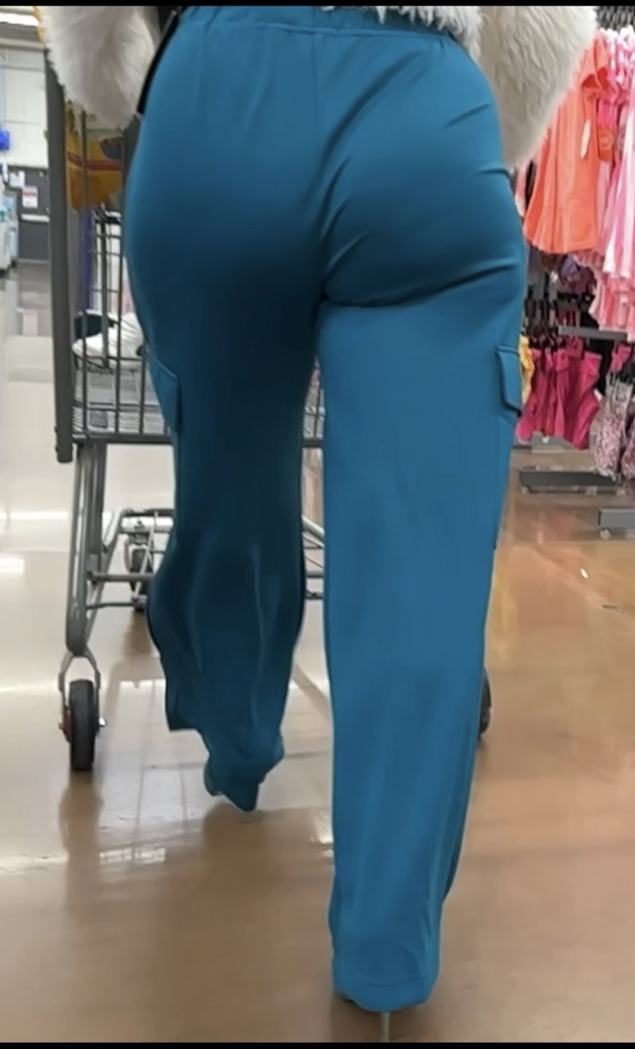Candid Milf Backdoor Fucked in Tight Blue Pants 1