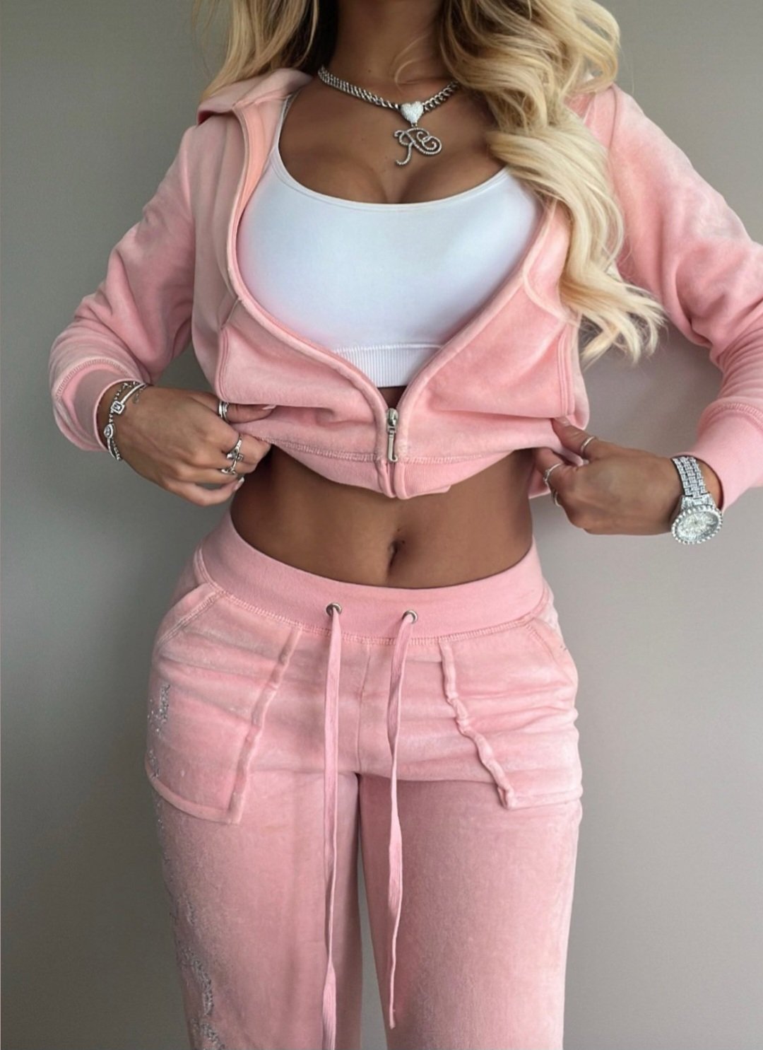 Blond Scottish Chav Whore Spreads for Both Holes 83