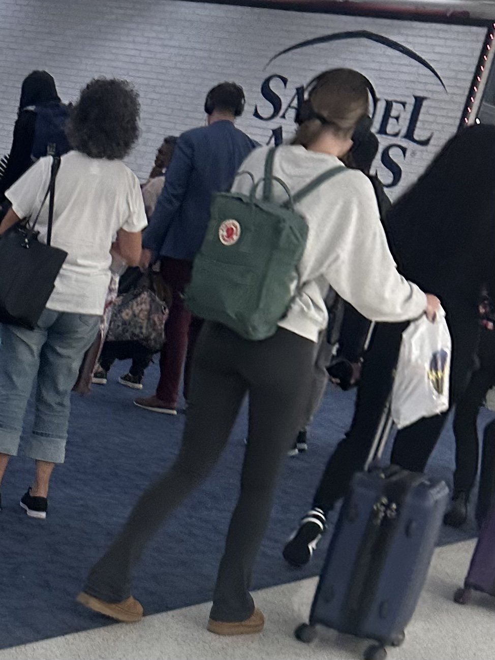 Adorable light-haired butt candid video i took 4