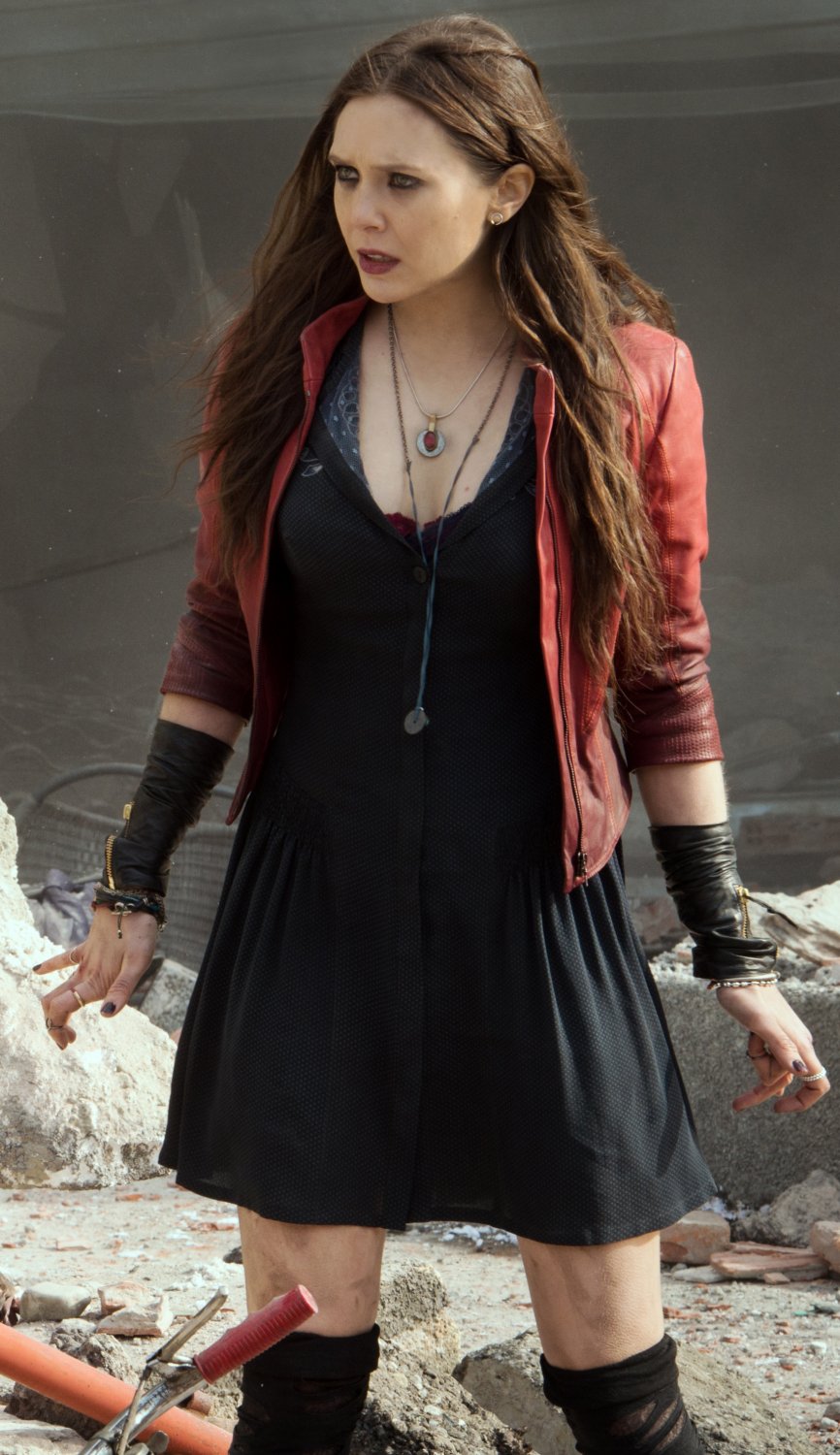 Scarlet Witch Elizabeth Olsen unleashes her redhead magic 2