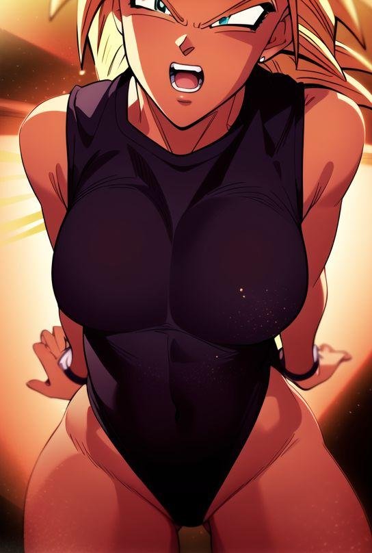 Prostituta di Dragon Ball da una foto amatoriale 2