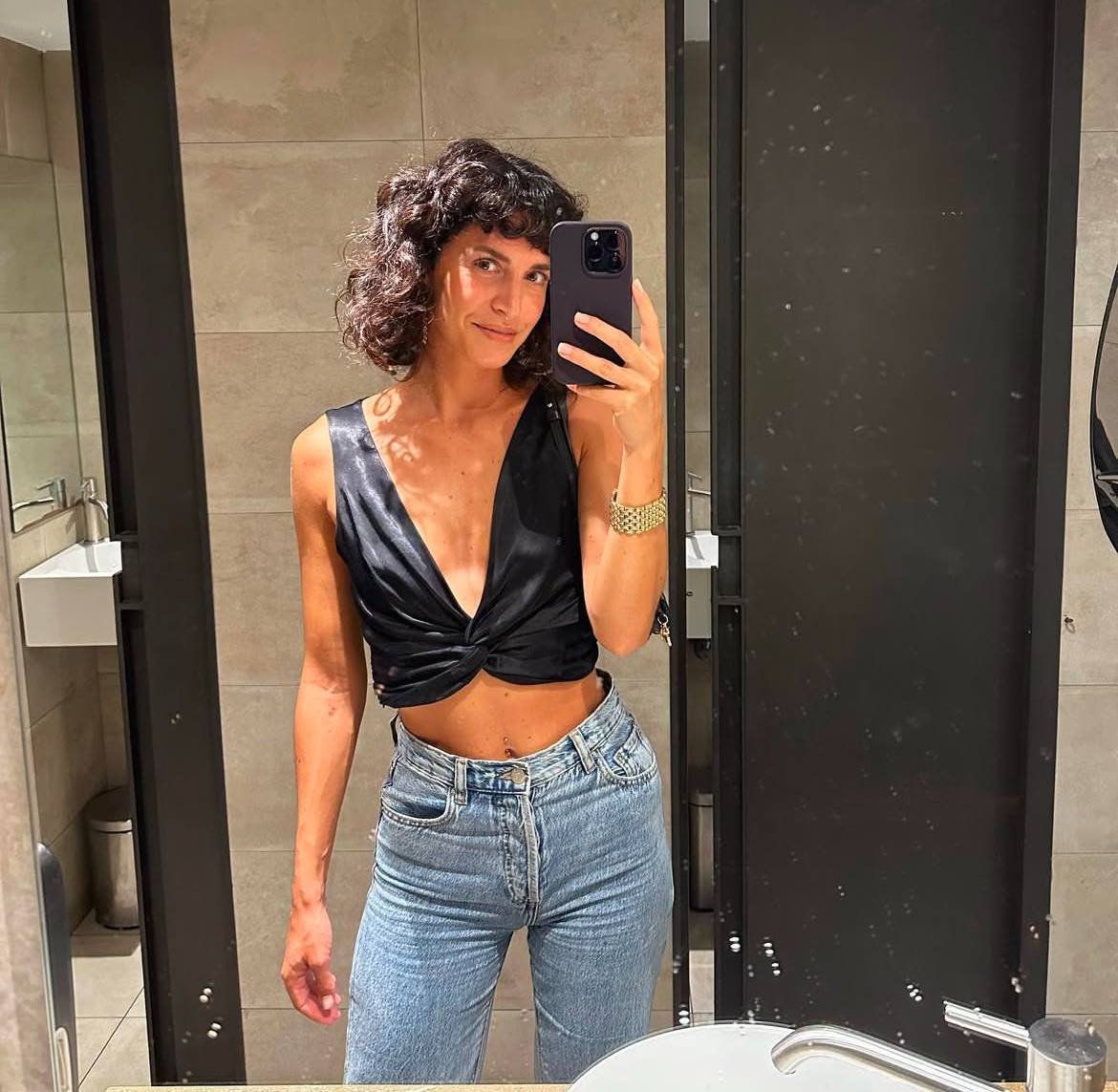 Public Pussy Play Turns This Shaved Beauty into a Total Webslut 18