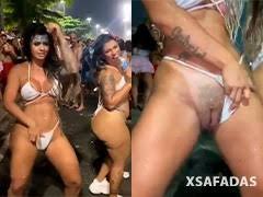 mujeres anónimas y famosas desnudas en el carnaval 1