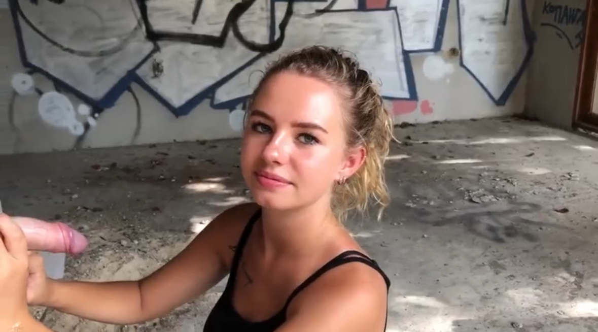 POV bionda pompino 2