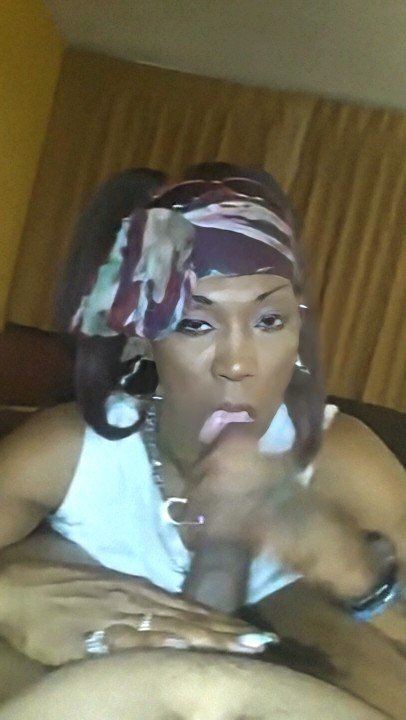 Filthy Shemale Whore Sucks Cock Like A Pro And Begs For More 2