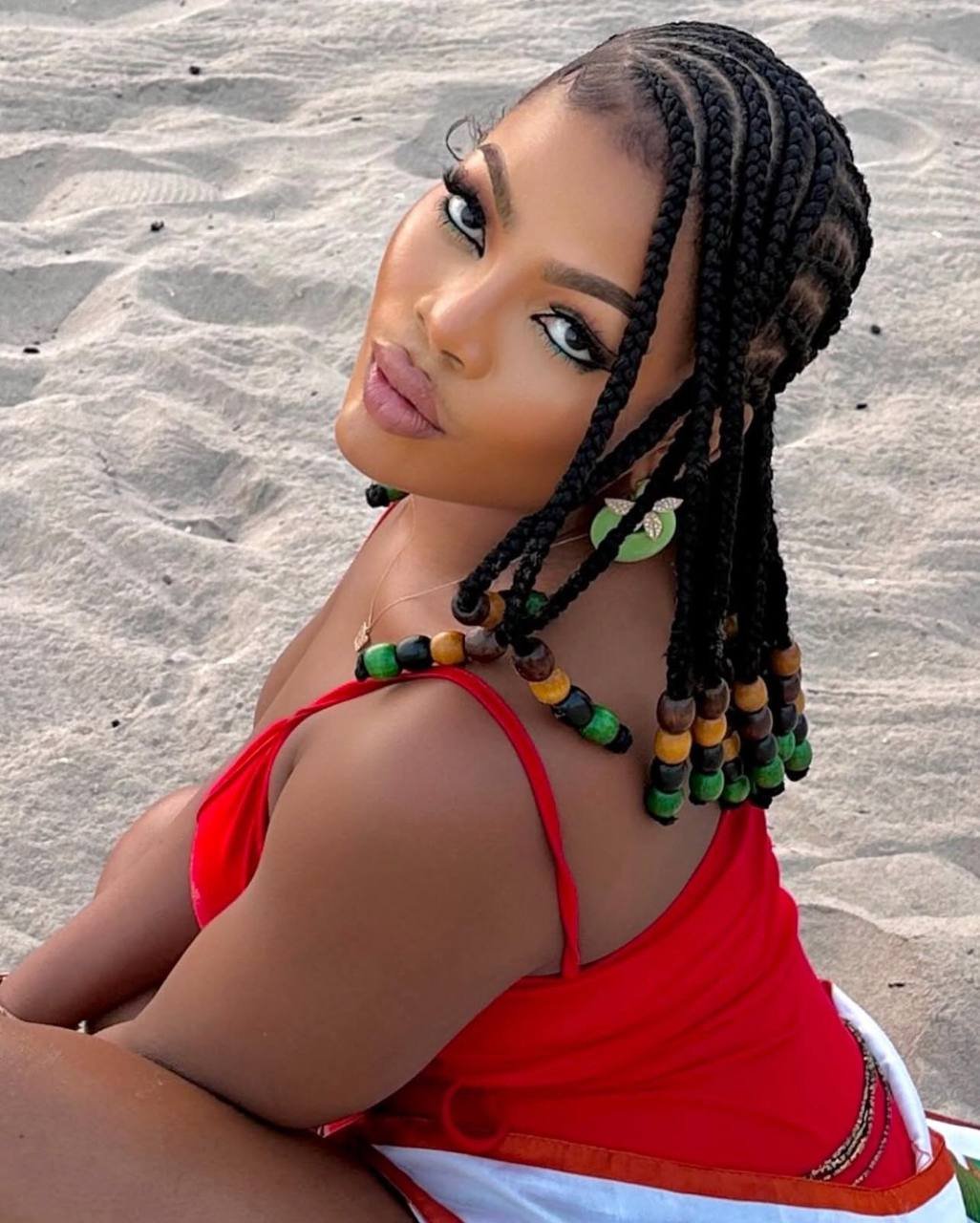 Ebony Latina CoCo Tweaking Her Naked Body Like A Goddess 9